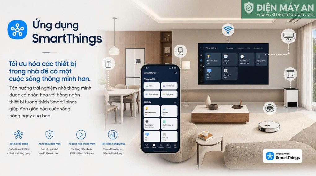 Smart Tivi Samsung AI 4K 85 inch UA85U8500H (85U8500H)